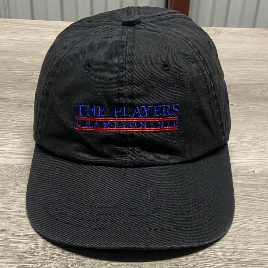 Pga Tour The Players Championship Hat Mens Black Adjustable Golf Dad Cap Unisex